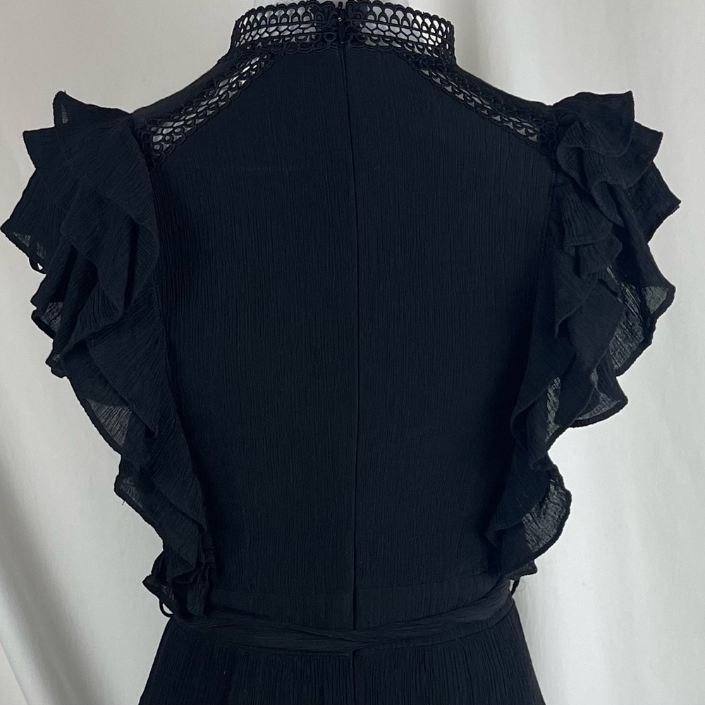 Hello Molly Black Ruffle Dress - Picture 6 of 13